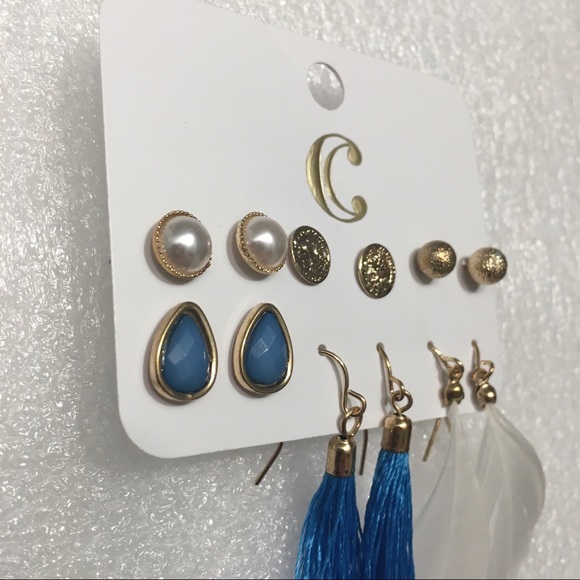 Charming Charlie Earrings, Tassel & Feather - Picture 5 of 11